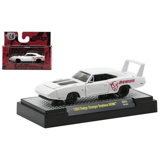 M2 Machines 1/64 Auto-Meets Dodge Demon 1969 Dodge Charger Daytona HEMI R55 20-53