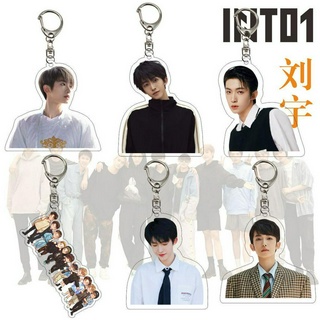 INTO1 Liu Yu Creative Bag Pendant พวงกุญแจอะคริลิค