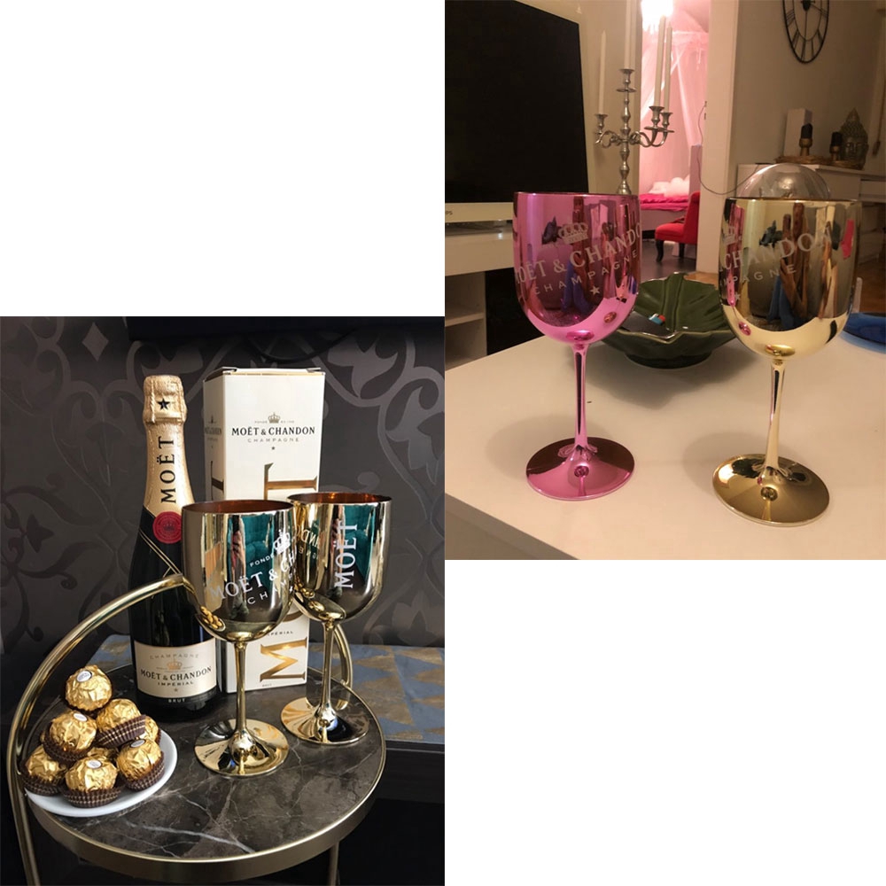 Elegante curvo mini champagne flutes  56,7 gram  50 ml  8 pezzi   