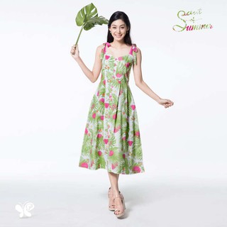 Papillon - Woman - Bow Strap Blossom Dress