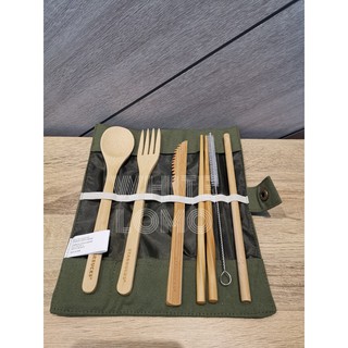 Starbucks 6 piece Reusable Utensil Set ชุดอุปกรณ์ทานอาหาร