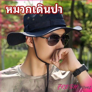 หมวกปีนเขา หมวกปีกกว้าง mountaineering hat