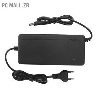 Pc Mall.Zr อะแดปเตอร์ชาร์จแบตเตอรี่ลิเธียม Dc 54.6V 2A ปลั๊ก 5.5 มม. Eu 100‐240V