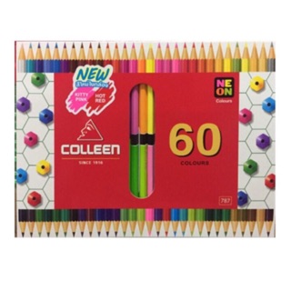 สีไม้ colleen 2 หัว มี 60 สี ระบายสวย ลื่น