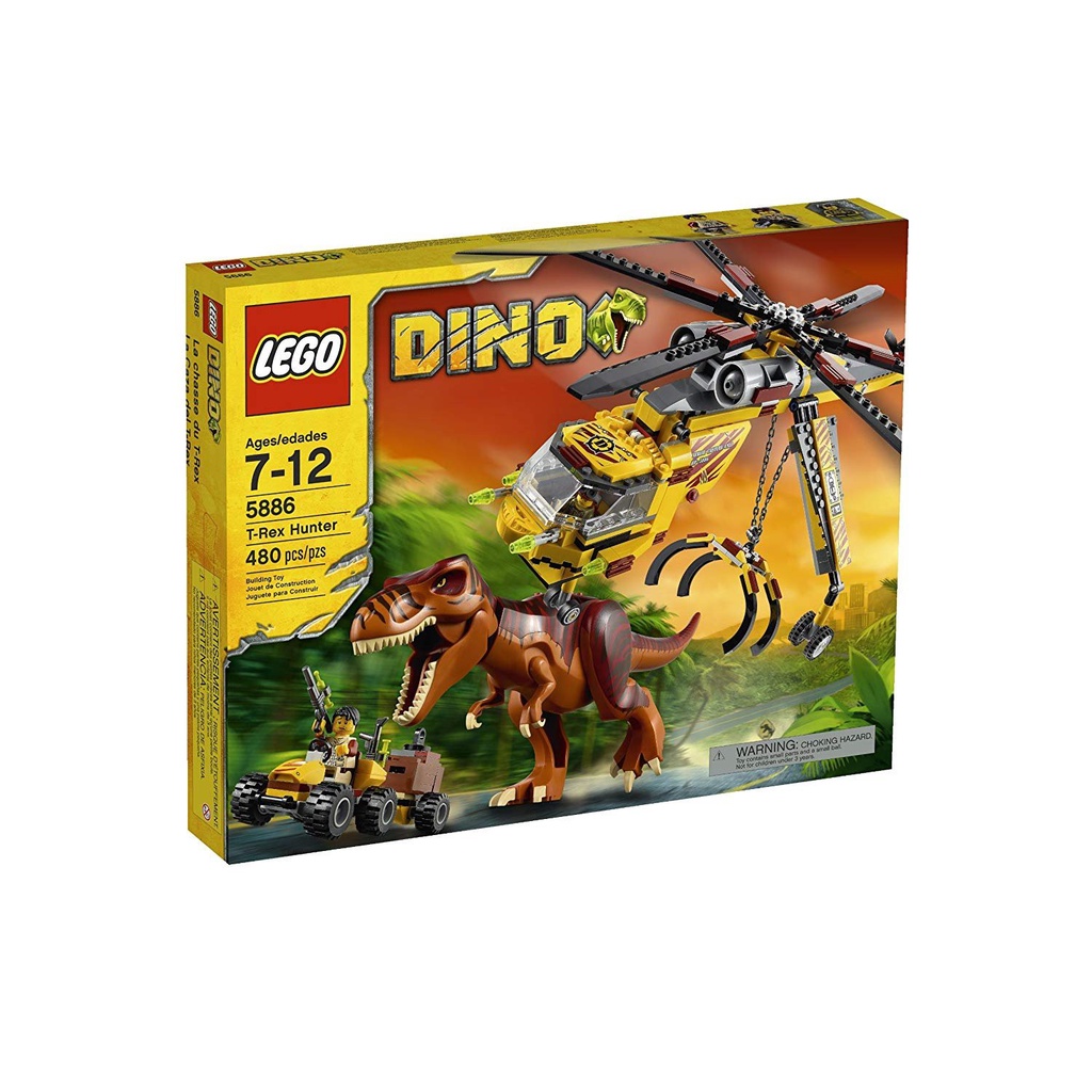 เลโก้ 5886 Dino T - Rex Hunter ของเล่นสําหรับเด็ก - yasuee.th - ThaiPick