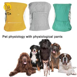 WiJx❤❤❤Summer Korean Reusable Male Pet Dog Nappy Pants Simple Menstrual Sanitary Diaper Pets Supply @TH