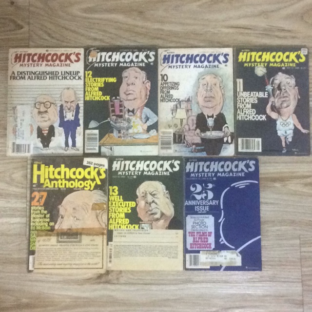 ขายเหมา Alfred Hitchcock mystery magazine 1980