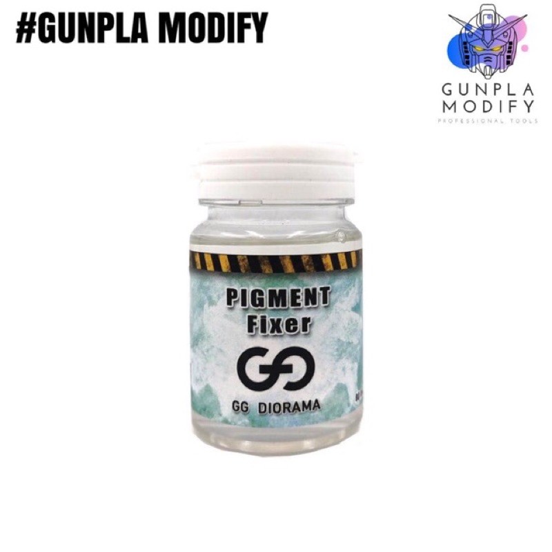 GG DIORAMA Pigment Fixer น้ำยายึดติดผงพิกเมนต์ 80 ml
