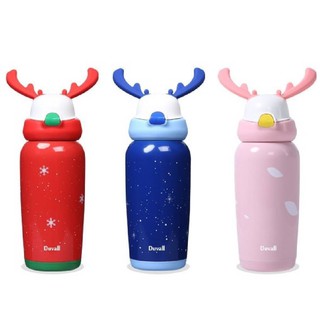 Deerhorn Vacuum Thermos Water Bottle Double Wall Tumbler Stainless Steel Mugs 450ml.