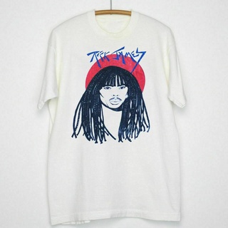 ใหม่ เสื้อยืดลําลอง แขนสั้น พิมพ์ลาย Vtg 80S Rick James Cold Blooded Tour Muscle Funk Soul Rare สําหรับผู้ชาย TYUI13268