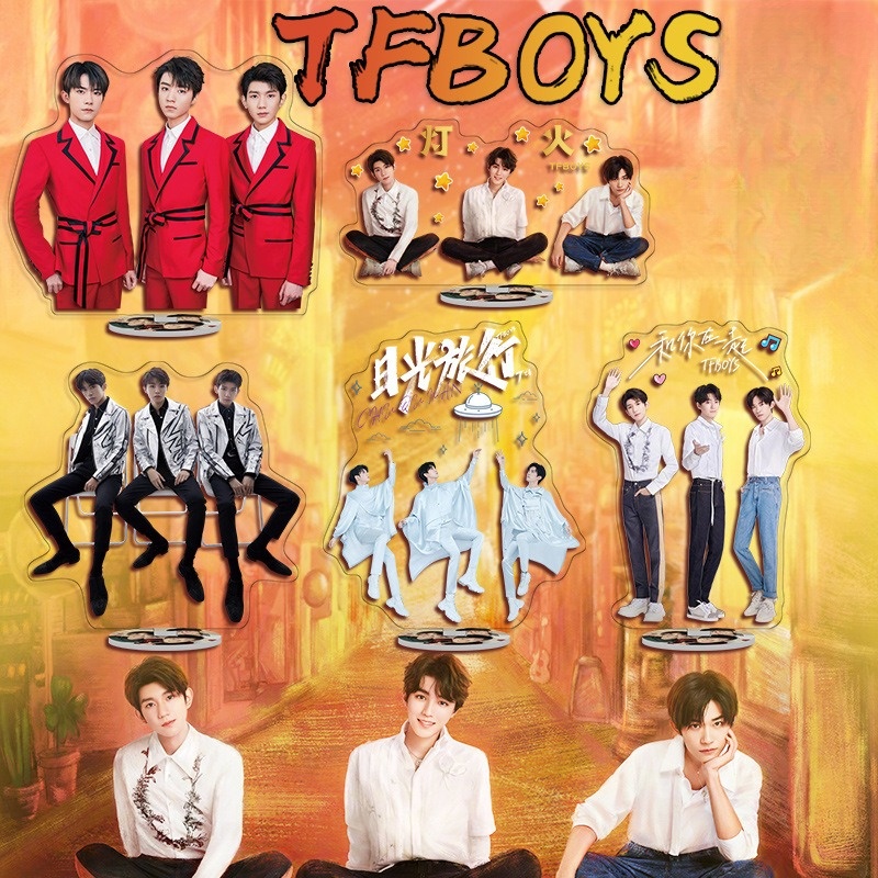 [AVAILABLE] STANDEE TFBOYS - STANDEE VUONG NGUYEN, VUONG TUAN KHAI, DICH DUONG THIEN TI