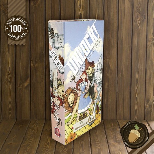 Unlock: Adventure of Oz บอร์ดเกม คู่มือภาษาอังกฤษ (Boardgame บอร์ดเกม การ์ดเกม เกม)