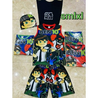 ชุดแฟนซี  ชุดฮีโร่ลาย ben10 ไซส์ใหญ่ 6 ถึง 10 ปี