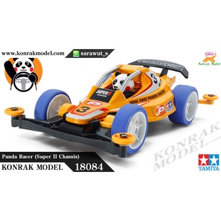 Mini 4 WD รถรางมอเตอร์ Tamiya 18084 MINI 4WD PANDA RACER 1/32