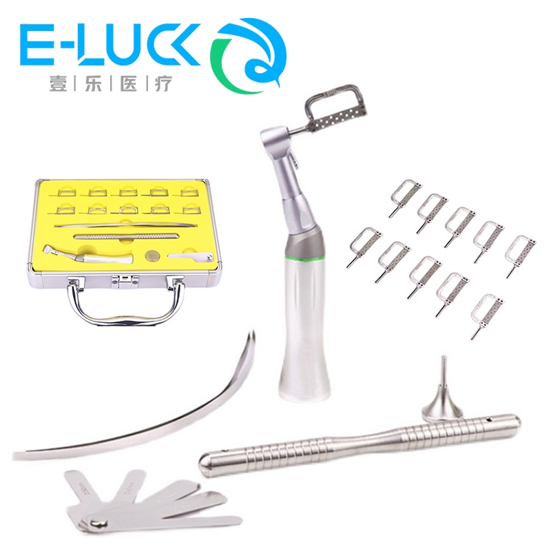 ทันตกรรมจัดฟัน Interproximal เคลือบลดชุดลูกสูบ IPR ระบบทันตกรรม Contra Handpiece