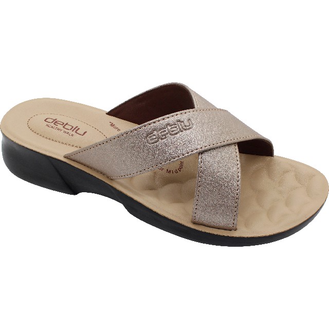 Deblu รองเท้าแตะผู้หญิง รองเท้าแบบสวม สำหรับผู้หญิงเท้าแบน รุ่น L823