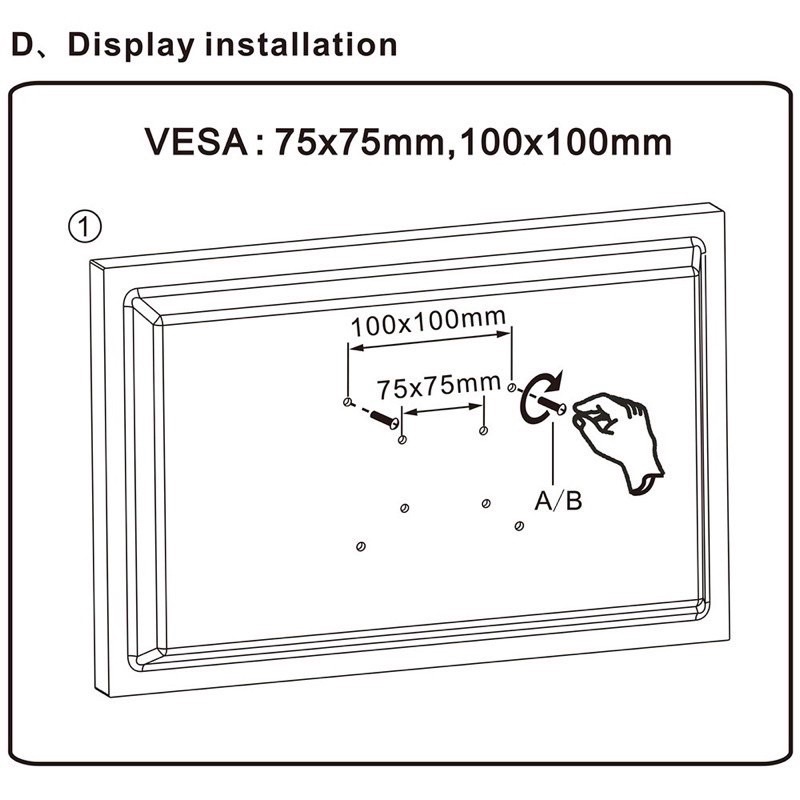 ขาตั้งจอคอมพิวเตอร์ F80 ของแท้ ขายึดจอMonitor 17”-30” stand monitor ประหยัดพื้นที่ ปรับระดับสายตาตามต้อง