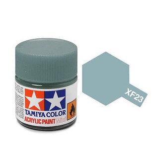 สีสูตรน้ำทามิย่า Tamiya Acrylic XF23 Light Blue 10ml