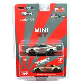 Nissan GT-R 1:64 (MINIGT)แพ็คคู่ตัวพิเศษ