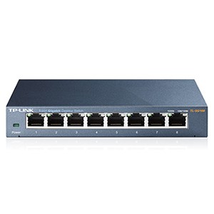 TL-SG108 Model : TL-SG108 Vendor Code : TL-SG108 8-PORT DESKTOP GIGABIT SWITCH, 8 10/100/1000M RJ45 PORTS, STEEL CASE