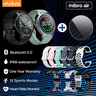 [จัดส่งภายในหนึ่งวัน] Xiaomi Mibro Air สมาร์ทวอทช์ นาฬิกาอัจฉริยะ Ip 68 กันน้ำ แบตอึดถึง 25 วัน ออกกำลังกาย 12 โหมด GB.Ver