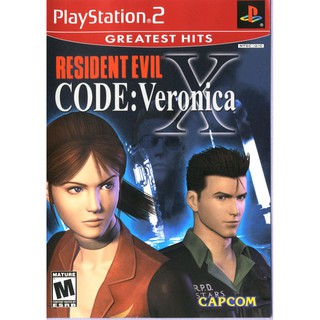 แผ่นเกมส์ Ps2 Resident Evil Code: Veronica X