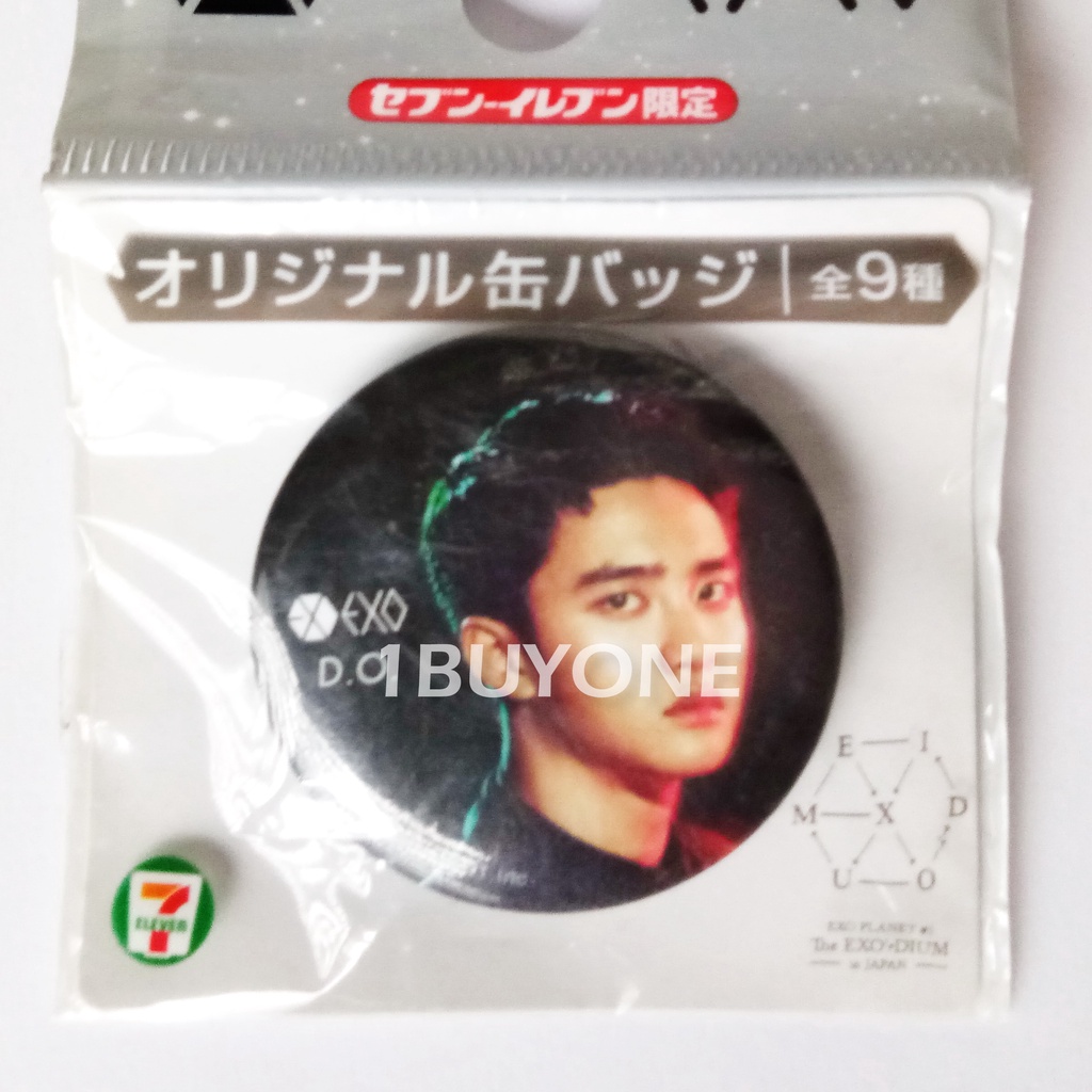 ดีโอ โดคยองซู เอ็กโซ เข็มกลัด EXO D.O Kyungsoo EXO Planet # 3 7-11 Seven Eleven Limited Edition BADG