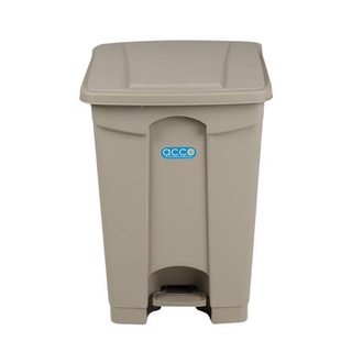 ถังขยะ ถังขยะเหยียบเหลี่ยม ACCO V018051 ขนาด 45L สีเทา
