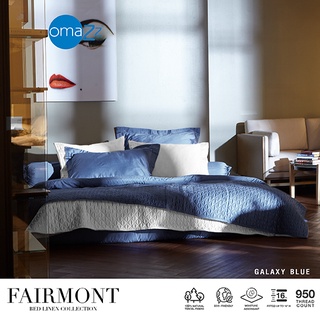 Omazz Quilt นวม ขนาด 100x90 นิ้ว Collection Fairmont รหัส Galaxy Blue