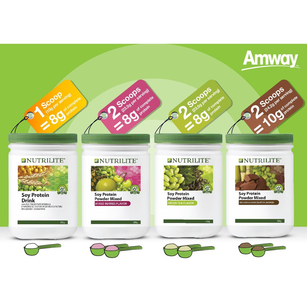 โปรตีน amway Amway NUTRILITE Protein Drink นิวทริไลท์ โปรตีนแอมเวย์ ...