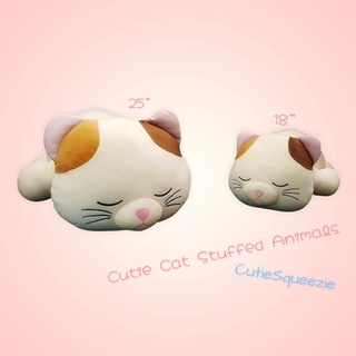 ตุ๊กตาแมวนิ่มแบบหมอบ Stuffed Cat (Laying Down)