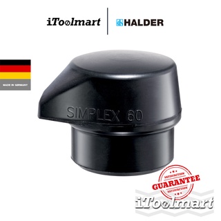 HALDER SIMPLEX หัวค้อนยาง 3202.260 ขนาด 60 mm.