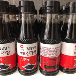 ซอสถั่วเหลืองเกาหลี (กันจัง) jin gan jang 200ml