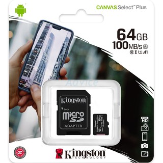 Micro SD 64GB Class 10 Kingston SDCS2 (100MB/s.)