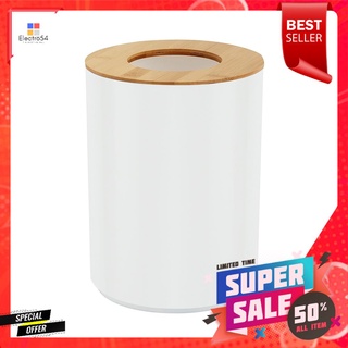 ถังขยะกลม ACCO MOKU ขนาด 4.5L สีขาวROUND DUSTBIN ACCO MOKU 4.5L WHITE