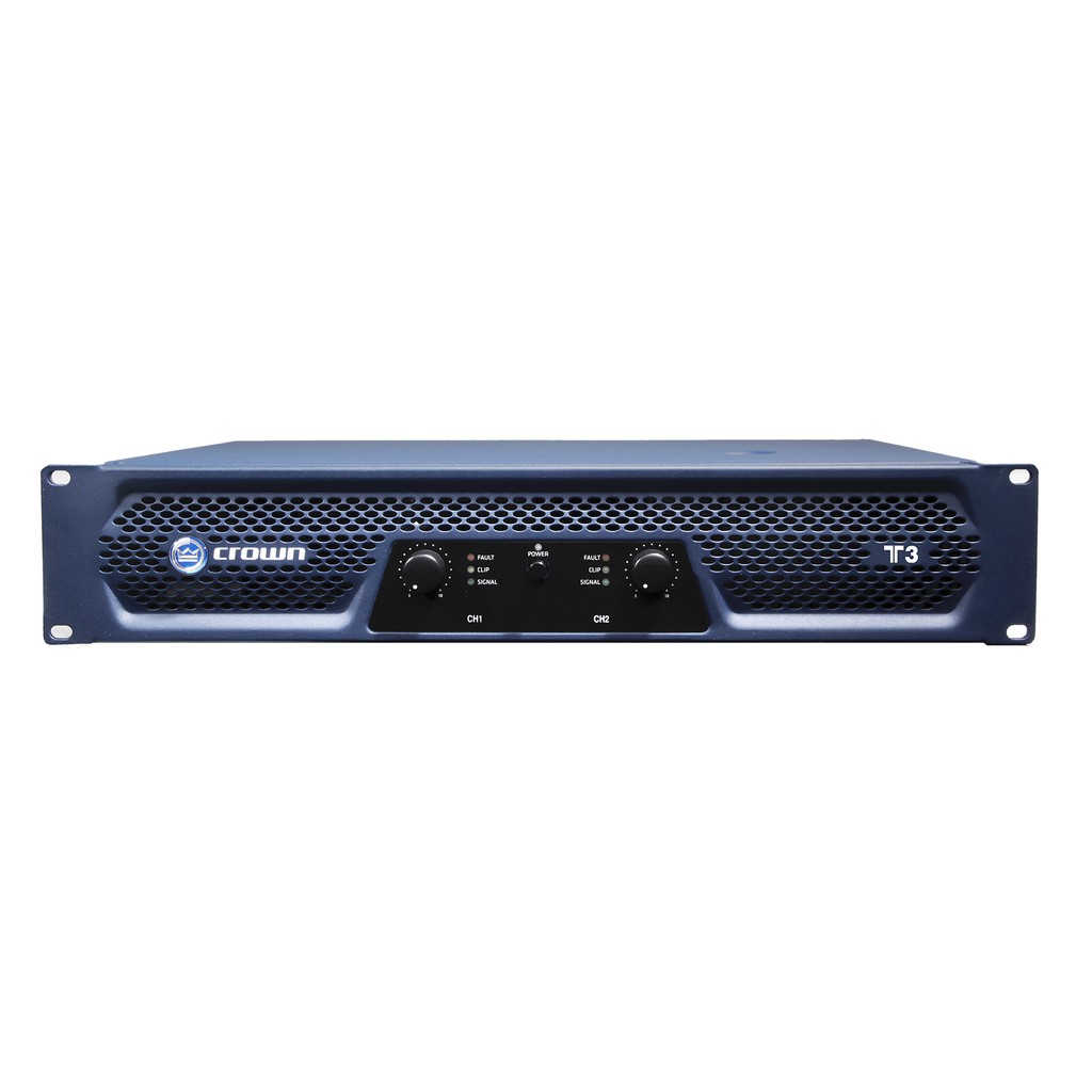 เครื่องขยายเสียง POWER Amplifier PA เพาเวอร์ CROWN พาวเวอร์แอมป์ Crown T3 กำลังขับ 2x900 Watts @ 8 O