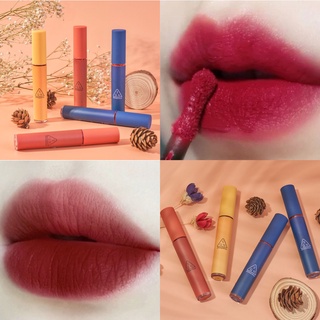 ลิปเคลือบลิปสติก สีสวย ติดทน ลิปสติกแท้แบรนด์ 6 สีLong-lasting beautiful lipstick