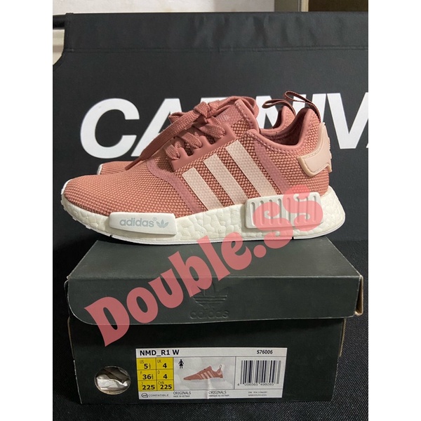 พร้อมส่ง❗️NMD_R1 SALMON PINK (W) (S76006) มือ1 ของแท้💯