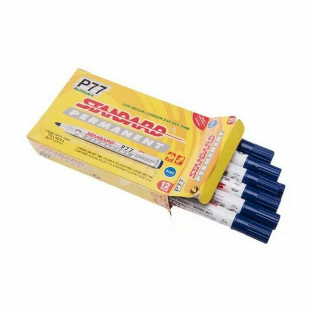 STANDARD ปากกามาร์กเกอร์สีขนาดใหญ่ถาวร P77