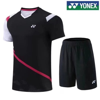 Yonex ชุดกีฬาแบดมินตัน ระบายอากาศ แบบแห้งเร็ว เหมาะกับฤดูร้อน สําหรับผู้ชาย และผู้หญิง