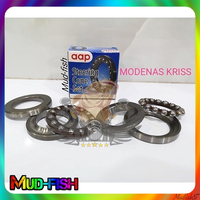 MODENAS KRISS 1 KRISS 2 GT128 MR1 CT100 CT110 DINAMIK STEERING FORK CONE Set (AAP)