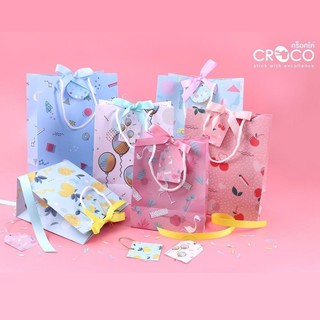 Croco ถุงของขวัญ Gift Bags (Size: S l M l L)