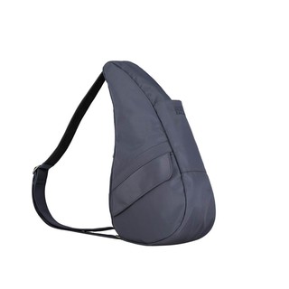 Healthy Back Bag กระเป๋าสะพาย ผ้าไมโครไฟเบอร์ สี Charcoal ขนาด Small กระเป๋าเพื่อสุขภาพ น้ำหนักเบา