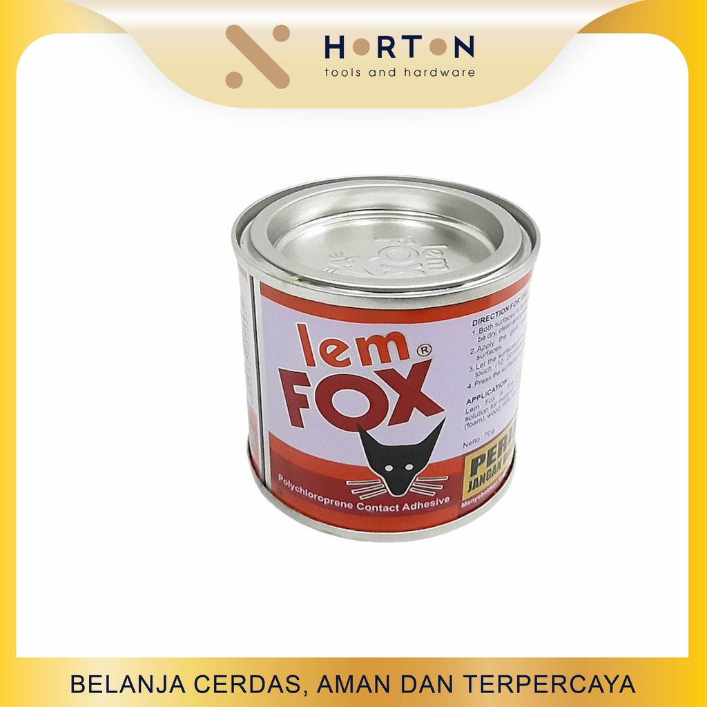 กาวจิ้งจอกเหลือง 70gr