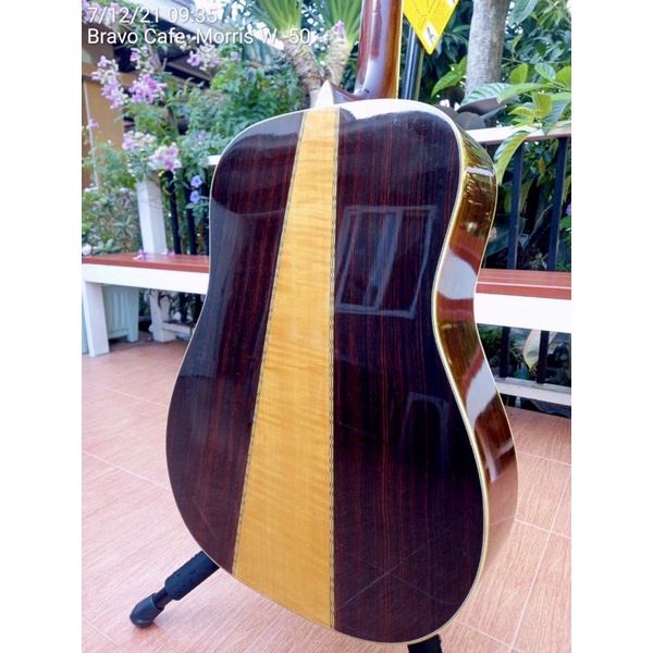 กีต้าร์โปร่งมือสอง Morris W50 | Shopee Thailand