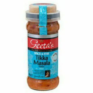 ราคาพิเศษ!! Geetas Tikka Masala Suce  ซอส สำหรับ ผัด 350 กรัม คุณภาพระดับพรีเมี่ยม