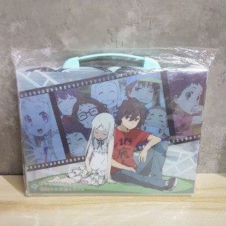 Anohana Meiko Honma Menma Document File Case