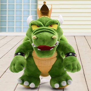 ตุ๊กตายัดนุ่น Super King Mario Koopa Bowser ขนาด 12 นิ้ว สีเขียว