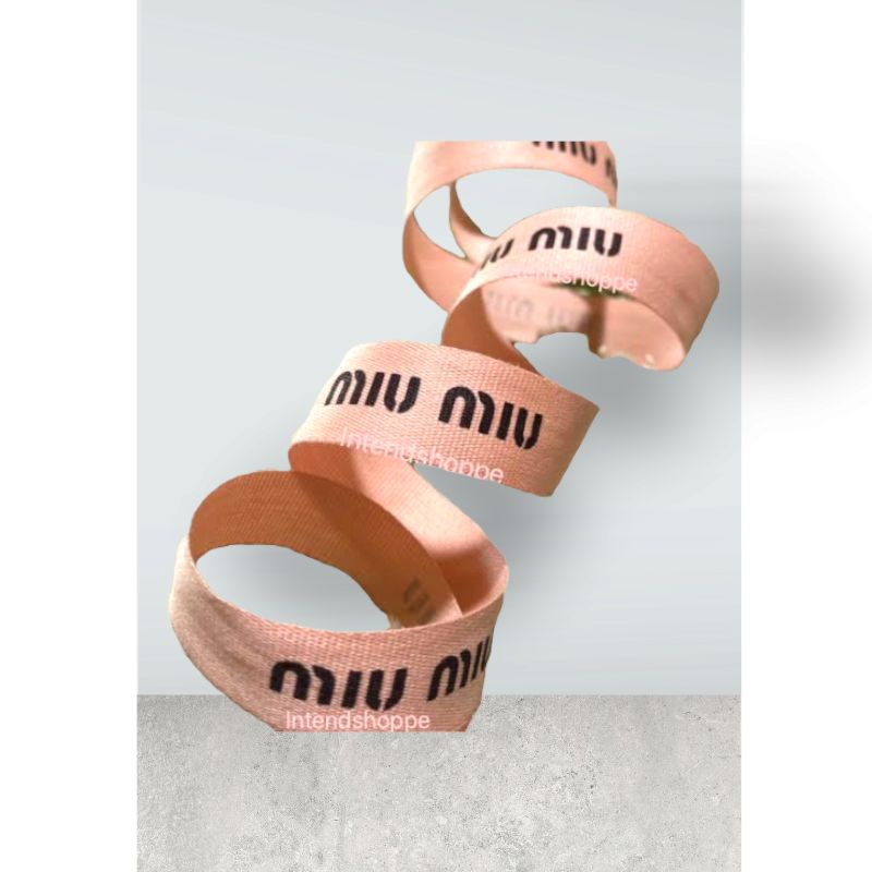 ริบบิ้นผูกผมแท้Miu Miu พร้อมส่ง