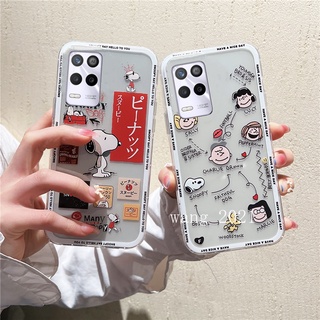 2022 New Phone Case เคส Realme 9 5G Narzo 50 Pro 5G 4G Realme 9i 9 Pro +Plus 9Pro Casing Cartoon Snoopy Cute Fashion Ultra-thin Silicone Soft Case Back Cover เคสโทรศัพท์